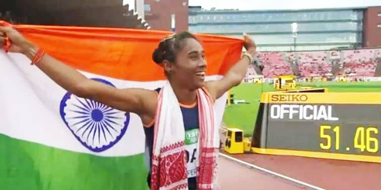 Hima Das Created History, First Indian Woman To Win Gold Medal At World Athletics Championships