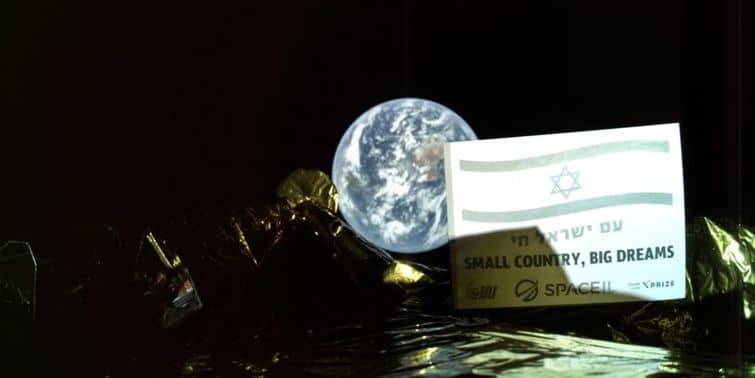 Beresheet First Lunar Space Shuttle By Israel Sends Selfie 37,600 Kilometers From Earth